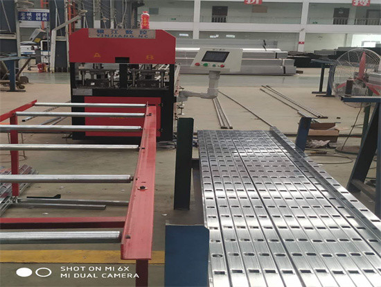 Steel Square Pipes Punching Equipment | 50-100 Punches / Minute | Automatic Operation