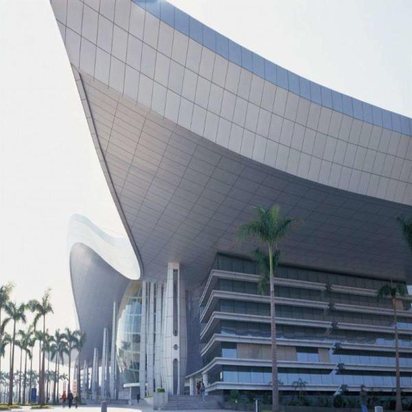 Buy Customized Plain Wall Cladding Panel Aluminum Facade Panel Wall Decoration at wholesale prices