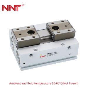 Double piston Small Pneumatic Gripper , CE Double Acting Pneumatic Cylinder