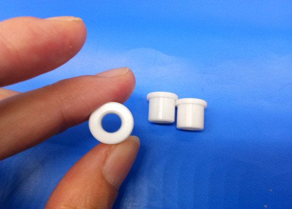 Wearable Zirconia Ceramic Parts / Zirconia Ceramic Split Bushes For Screw Joints