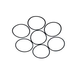 REACH Certified Silicone Rubber O-Rings Seals in Various Colors from Customized