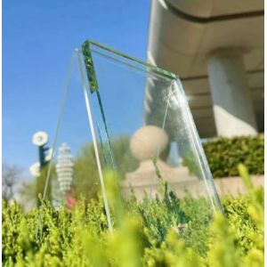 Smooth Edge Tempered Ultra Clear Low Iron Glass Customized