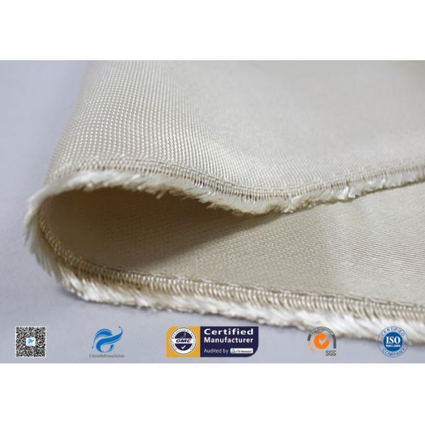 Heat Resistant 1050g Brown High Silica Fiberglass Fabric Fireproof