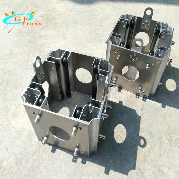 Buy Square 6061 T6 Aluminum Truss Sleeve Block For Concert at wholesale prices