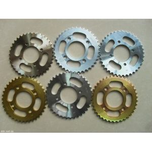 30T To 50T CD70 Motorcycle Chain Driven Sprockets