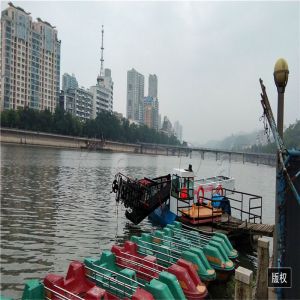 River 3000CBM Small Trash Skimmer Machines Cutter Water Garbage Collection