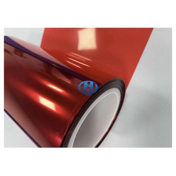 36 μm PET Red Non-Silicone Release Film for Labels Cellphone 3C industries