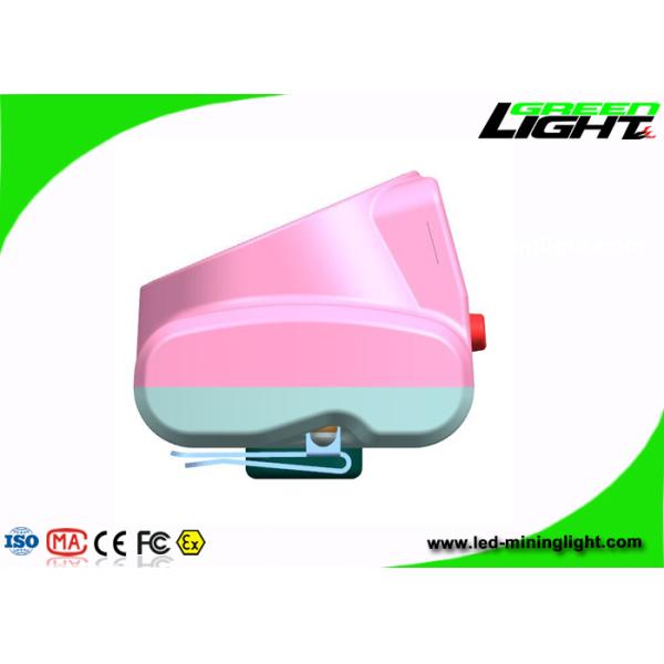 25000lux Strong Brightness Cordless Mining Cap Lamps ABS Material Explosion Proof