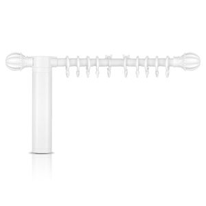 China Tuya Electric Roman Rod 44mm Motorized Curtain Pole Custom on sale