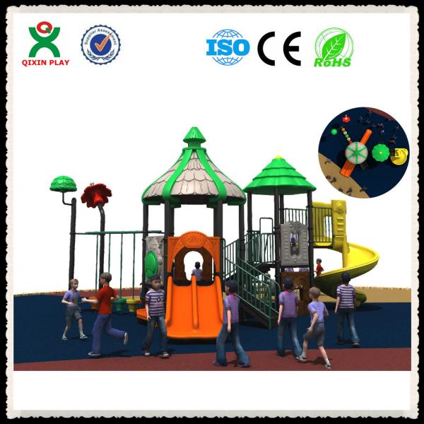 Buy Plastic Playground Children Outdoor Playground QX-018A at wholesale prices