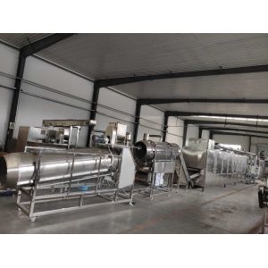 Potato Snack Food Extruder Machine , Corn Snack Food Processing Machinery