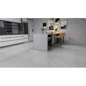 Quality 400x400mm Gray Ceramic Rustic Tile AAA Grade Matte Glazed for sale