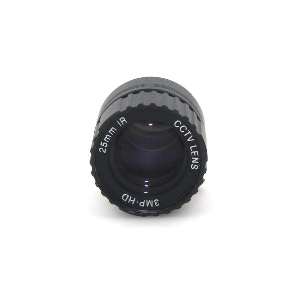 3MP 25mm CS lens HD CCTV Camera Lens 14 degree IR HD Security Camera Lens For HD IP AHD HDCVI SDI Cameras CS Mount