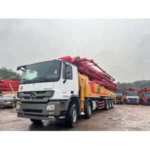 SYM5443THB 560C-8A Sany Concrete Pump Used Mounted On Mercedes Chassis