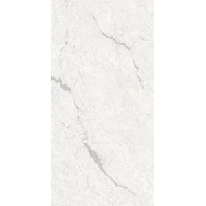Ceramic White Living Room Floor Glazed Marble Look Polished 240*120cm Porcelain