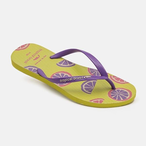 Quick Drying Ladies Summer Flip Flops Beach Sandals Sandalia Printed