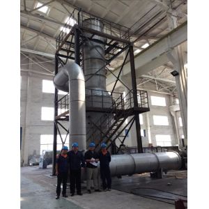 Single Effect Thin Film Evaporator Stainless Steel Vacuum Distillation
