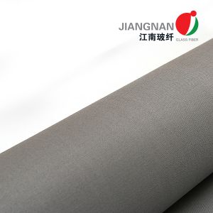 Air Distribution PU Coated Fiberglass Fabric Flame Retardant Chinese A1