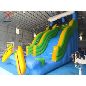 4x8x8m Commercial Inflatable Slide Inflatable Dry Slides Outdoor