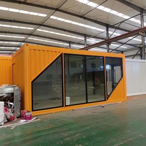 Office Building Modern Modular Wooden Luxury 2 Bedrooms Prefabricated Container