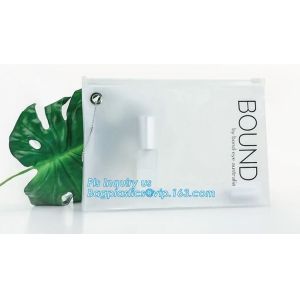 student stationery transparent plastic slider zipper bag, Eco-friendly Slider