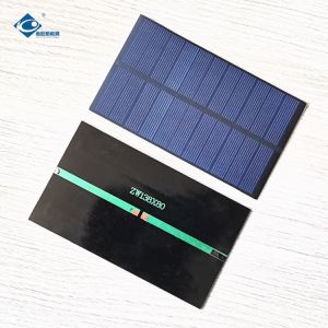 1.4W PET Laminated Solar Panel 5.5V Lightweight Silicon Solar Charger ZW-13880-P