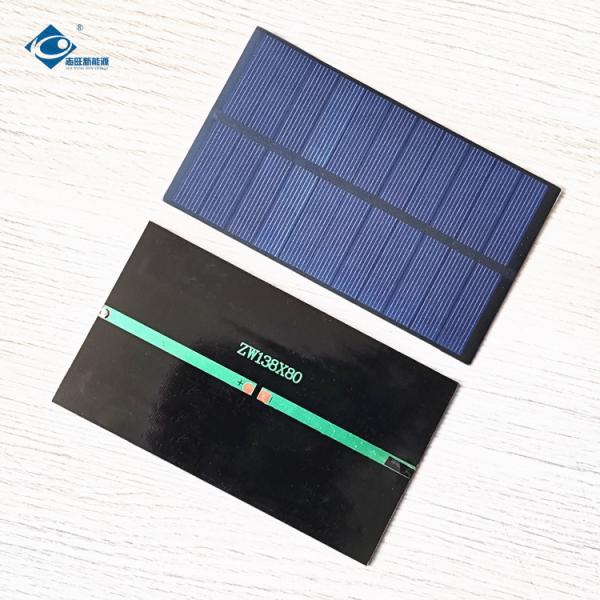 Buy 1.4W PET Laminated Solar Panel 5.5V Lightweight Silicon Solar Charger ZW-13880-P Max Current 0.3A at wholesale prices