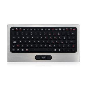 IP68 Silicone Industrial Keyboard With Force Sensing Resistor Pointing Device