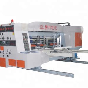 Chain Feeder Printer Slotter Machine , Flexo Printing Machine Equipment