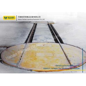 Electric Material Handling Turntable / Manual Pallet Turntable Well - Balanced