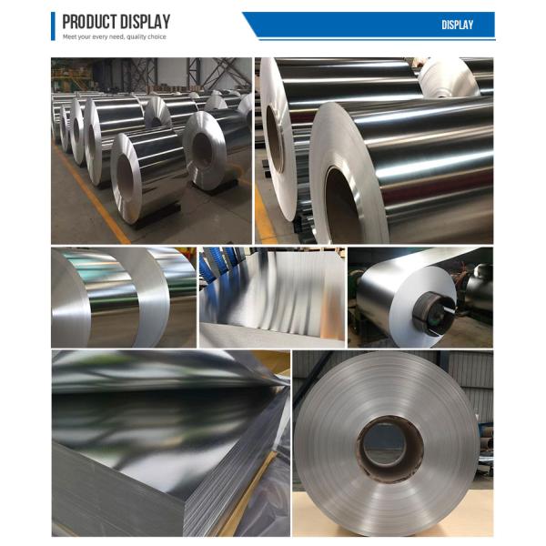600mm 700mm 500mm Tinned Steel Coil Roll 0.8mm 0.7mm Food Grade Custom Made