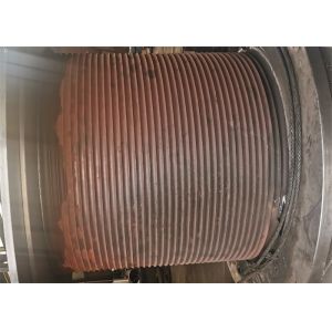 Diameter 2000mm Winch Lbs Grooved Drum For Oilfield Equipment