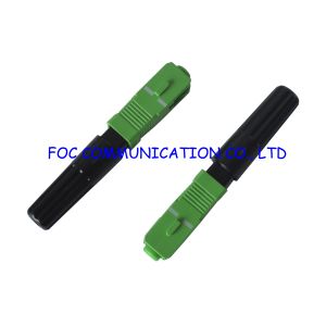 SC / APC FTTH Fiber Optic Connector , Effective Optical Fibre Connectors User