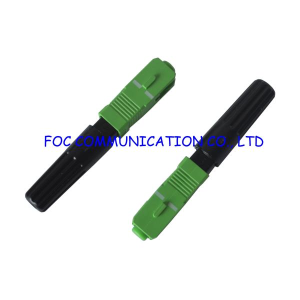 SC / APC FTTH Fiber Optic Connector , Effective Optical Fibre Connectors User