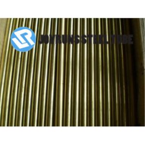 DIN1785 CuZn28Sn1 Seamless Copper Tubing Admiralty Brass Tubes 25*1mm