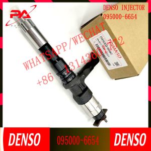 China 095000-6654 Common Rail Fuel Injector 0950006654 injector part NO. 095000-6654 with overhaul kit For 8-98030550-4 all on on sale