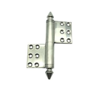 200x135x25mm Heavy Duty Flag Hinge Stainless Steel Slip Joint For Villa Gate
