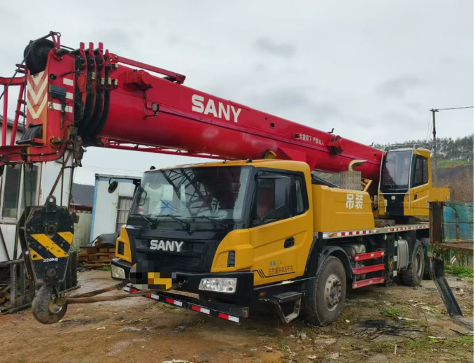 China 2019 SANY STC250T 25T Full Hydraulic Used Truck Crane  on sale