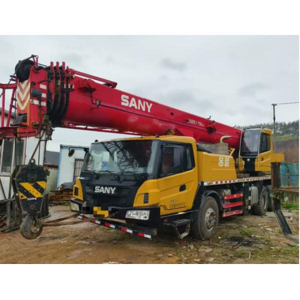 Buy 2019 SANY STC250T 25T Full Hydraulic Used Truck Crane  at wholesale prices