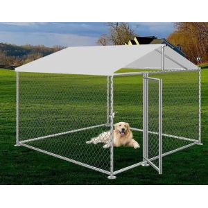 UV Resistant Cover 5ft PVC Coated Dog Run Kennel
