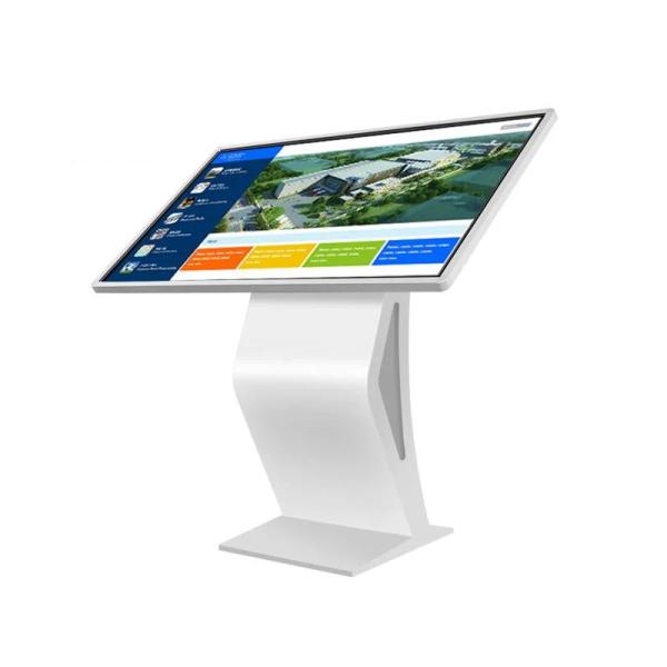 Buy Advertising Posters Self Service Advertise Touch Screen Stand Info Kiosk Totem Fast Food 21.5 24 32 Inch Touch Screen at wholesale prices