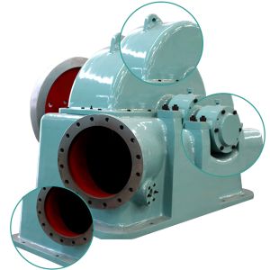 500RPM Pelton High Head Water Turbine 60HZ 96.2% Efficiency