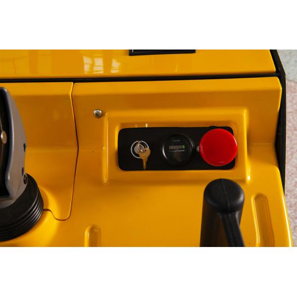 Free lift 1ton 1.5ton 2ton load 3meter 4meter height electric container stacker with lithium battery price