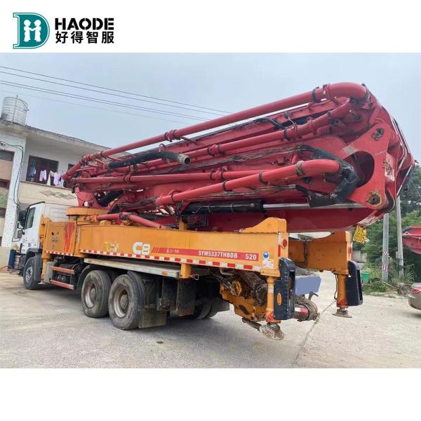 Powerful HAODE Sany SYM5337THB 52m Mortar Concrete Pump Truck Boom Concrete Pumps Machine