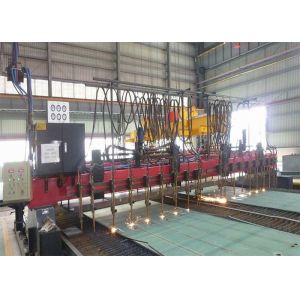 Gantry Cantilever H Beam Welding Line / Steel Automated Welding Systems