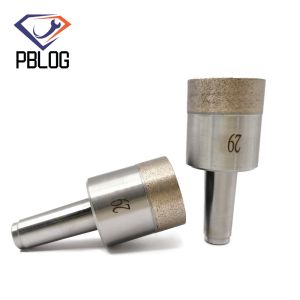 Quality Free Sample Set CNC Hole Cutting Glass Tiles Porcelain Grinder Drilling Machine Diamond Grill Bit for sale