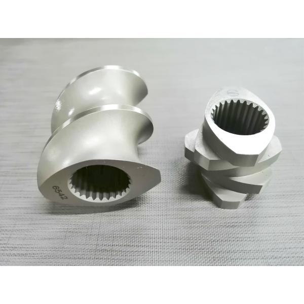 Buy W6Mo5Cr4V2(6542) Double Screw Extrusion Granulation Machine Components Screw Elements at wholesale prices
