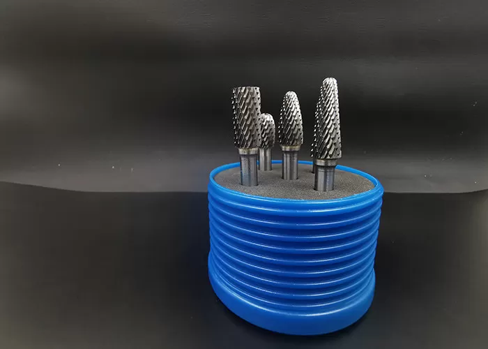 Pointed Tree Shape 6MM Shank Tungsten Carbide Rotary Burrs YG10/YG12