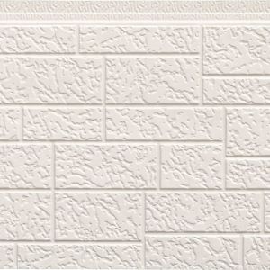 B2 Fireproof Stone Pattern Decorative Polyurethane Sandwich Wall Panels