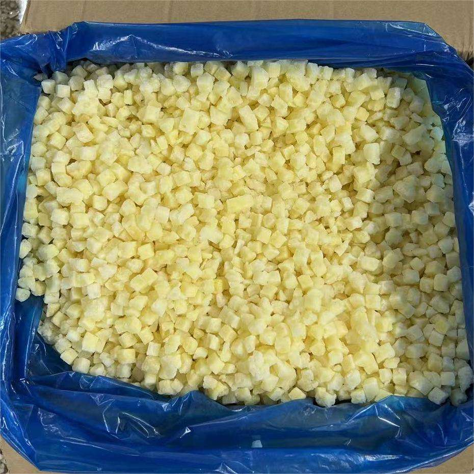 Wholesale IQF Frozen Pineapple Cube Frozen Fruits with Good Price